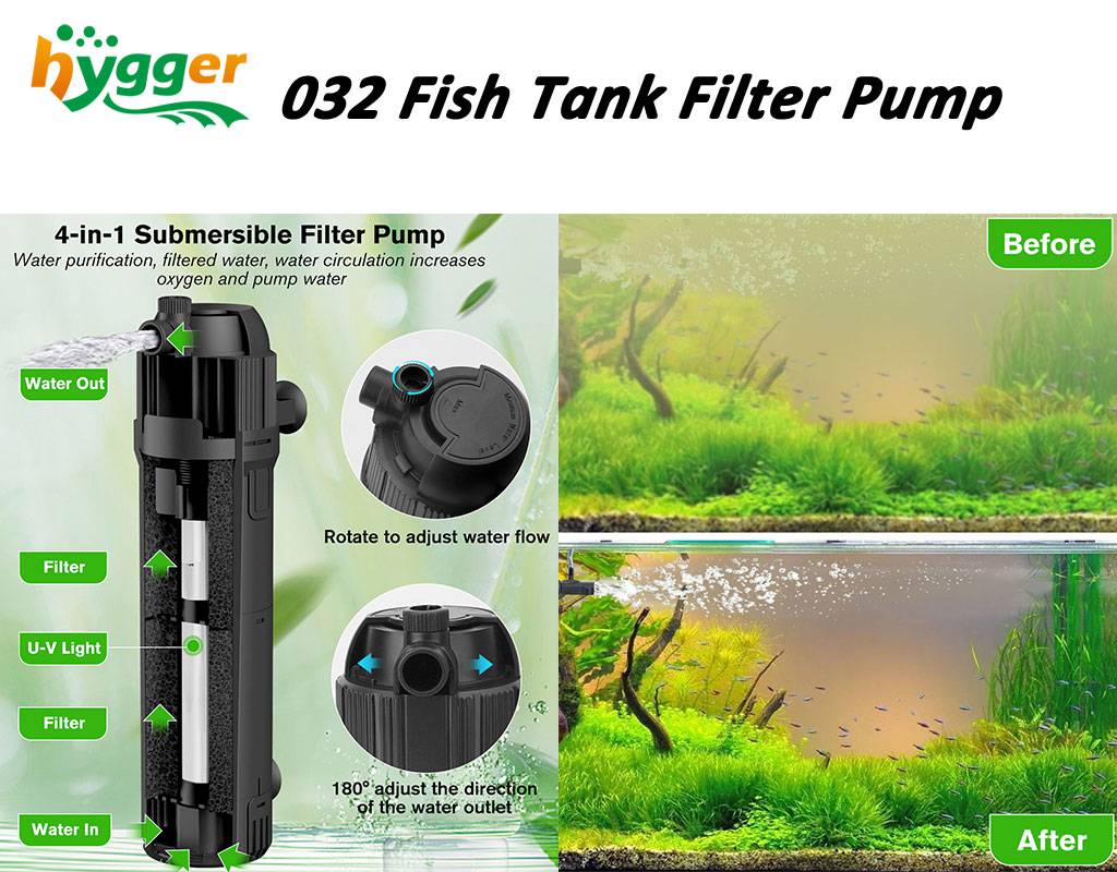 032 fish tank filter pump