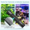 Intelligent heater for saltwater and freshwater tanks