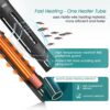 Fast heating intelligent quartz heater