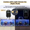 Light sensor for night mode