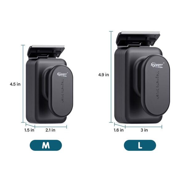 Magnet cleaner brush size