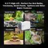 Water pump for ponds and fountain