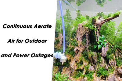 Continuous Aerate Air for Outdoor and Power Outages