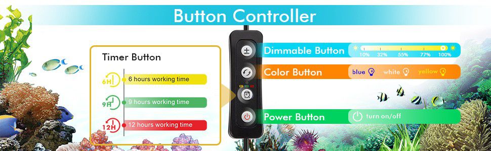 Reef light controller