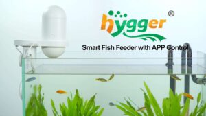 hygger smart fish feeder video