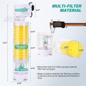 Filter media and sponge filter