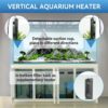 Vertical aquarium heater