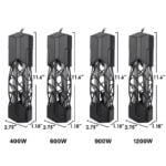 Quartz heater aquarium
