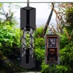 Double tube quartz heater installation