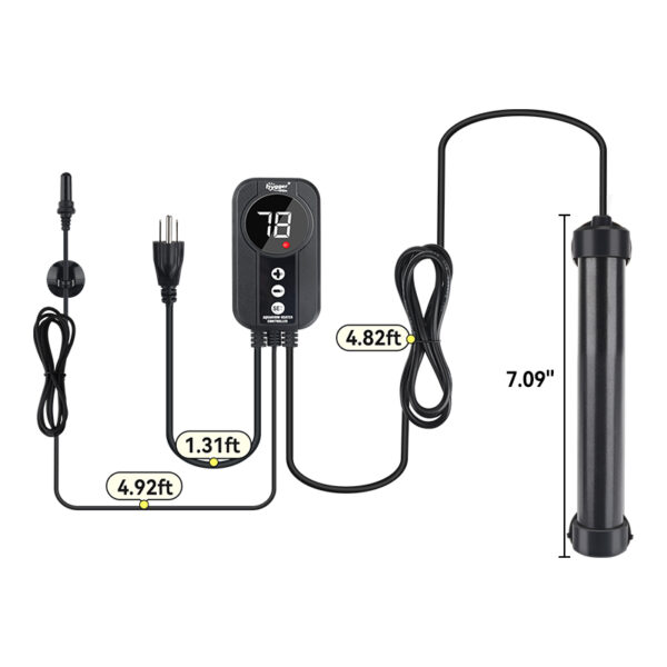 Titanium heater memory function