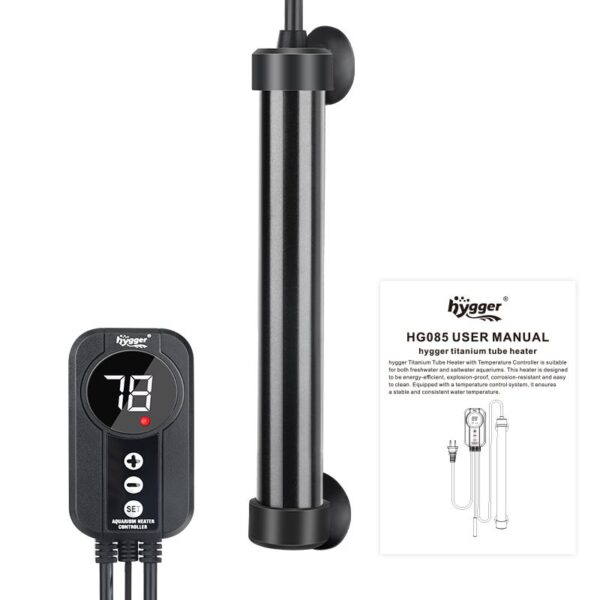 Submersible titanium tube heater