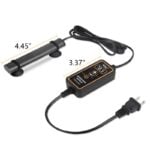 Save space aquarium heater