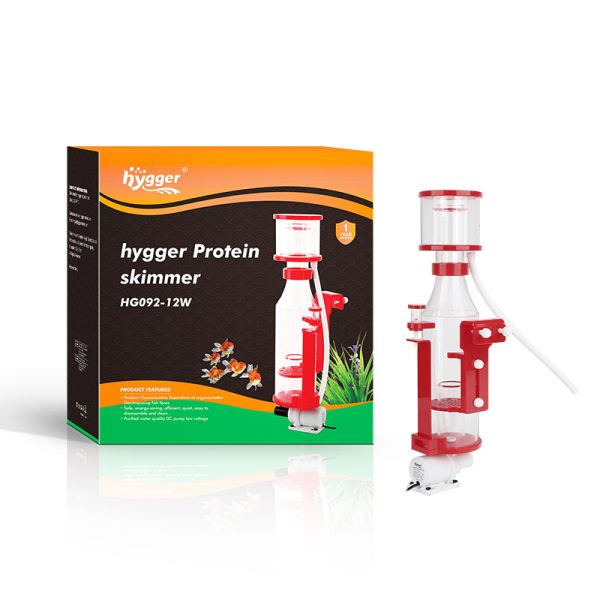 Internal protein skimmer