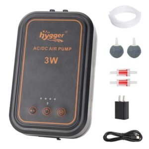 hygger Rechargeable AC Air Pump