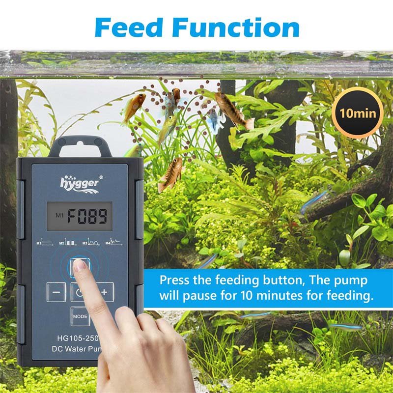Water pump feed function
