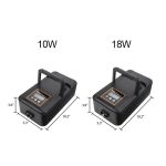 High efficiency air pump air flow