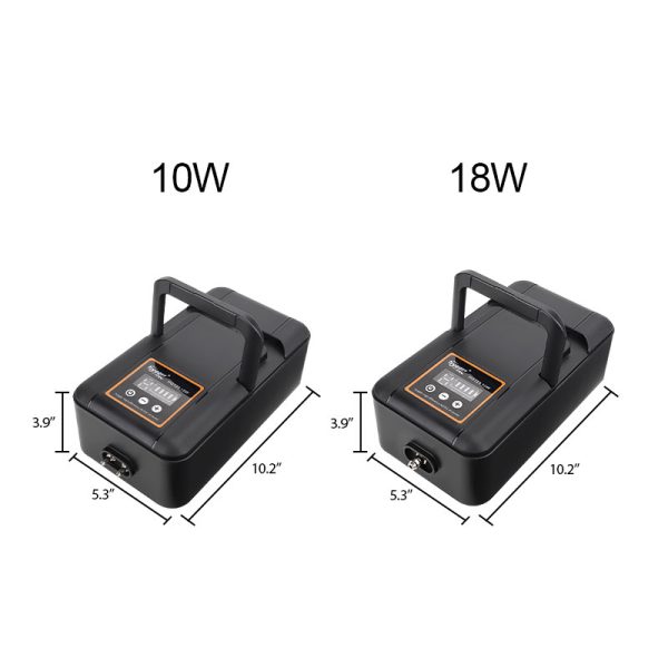 High efficiency air pump air flow