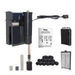Crystal aquarium filter package