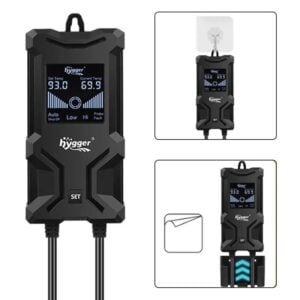 LCD quartz heater controller