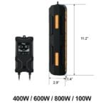 hygger 113 heater size