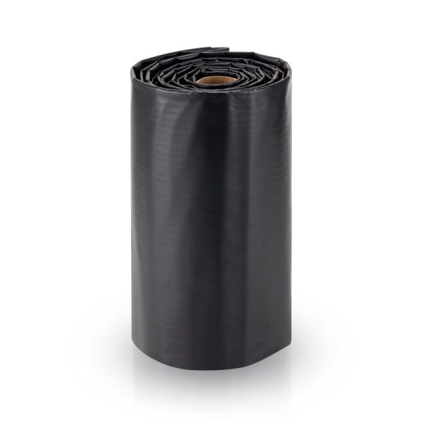 neatly cut pond liner