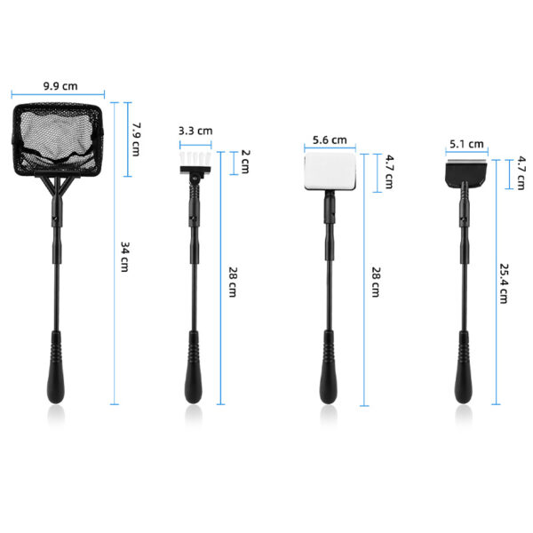 4 in 1 small tank cleaner kit