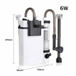 Filter prevent tank blockage