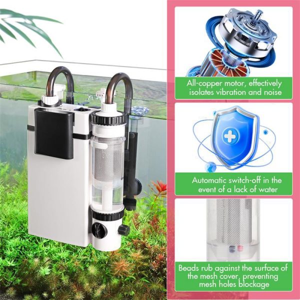 Filter prevent tank blockage