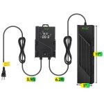 hygger Black Aquarium Heater size