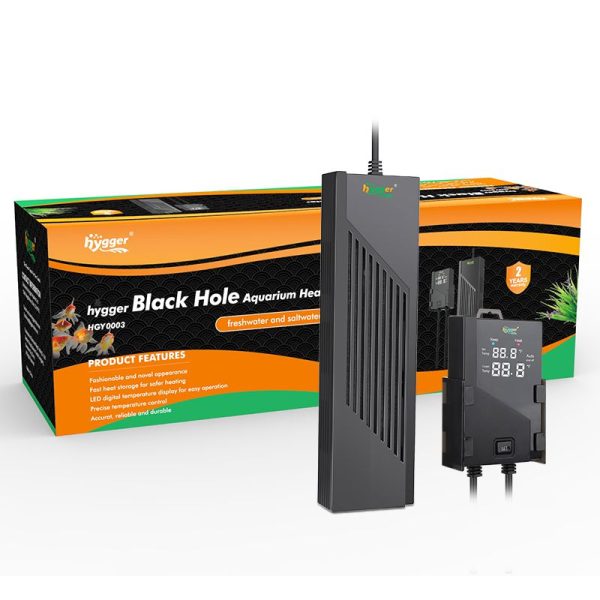 Big Black Aquarium Heater package