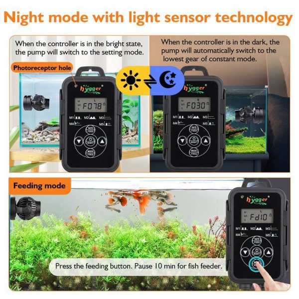 DC pro wave maker light sensor