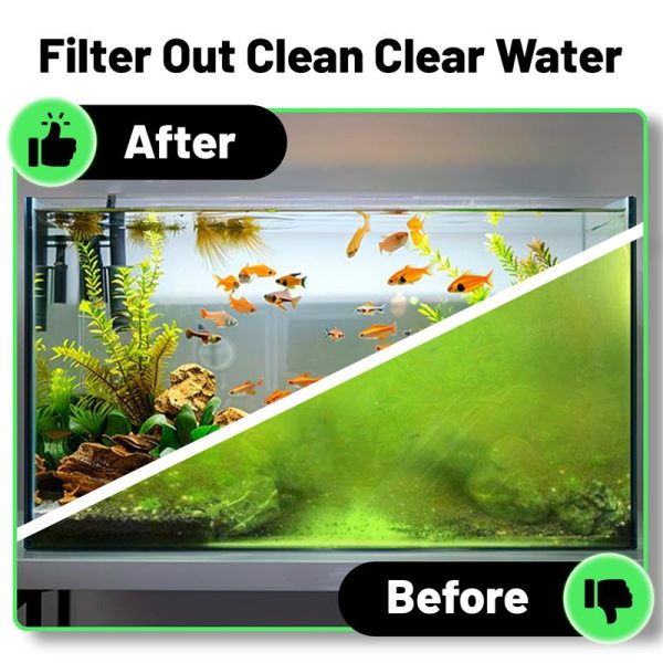 Filter floss clean clear water