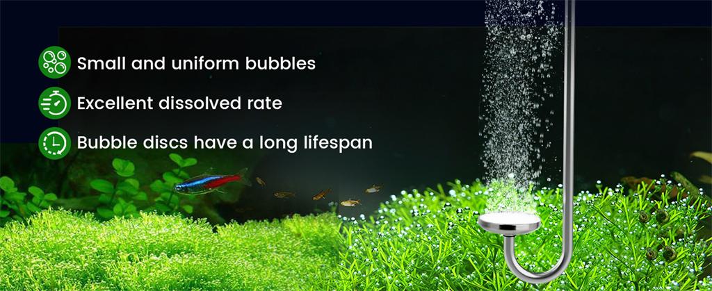 Aquatic plants CO2 atomizer
