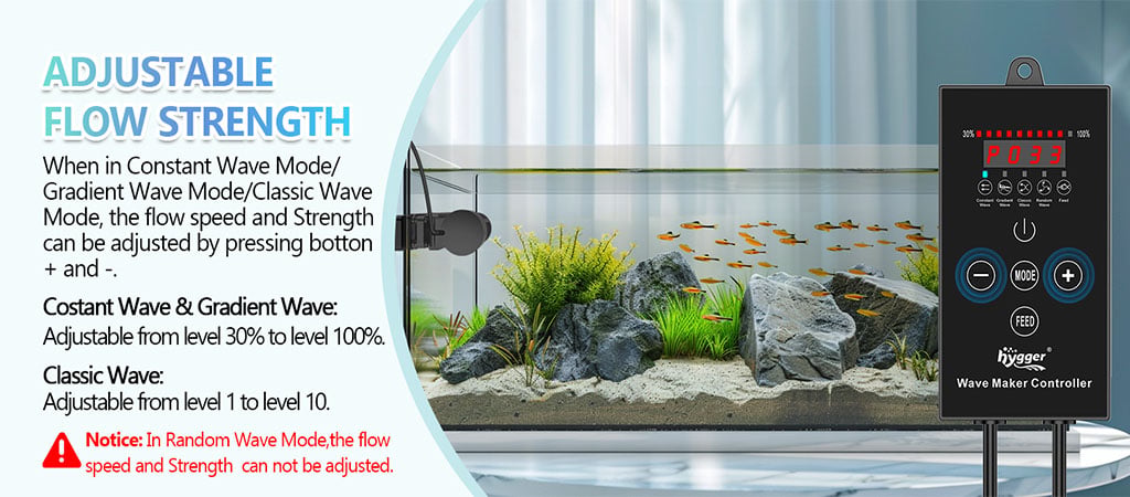 Adjust wave flow from L1 to L10