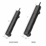 hygger 145 quartz heater size