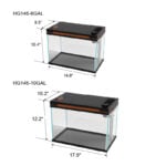 Aquarium starter kit size