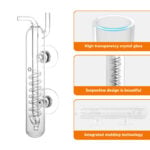 CO2 Spiral Bubble Counter