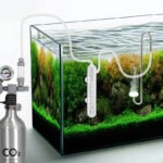 CO2 bubble counter for aquarium