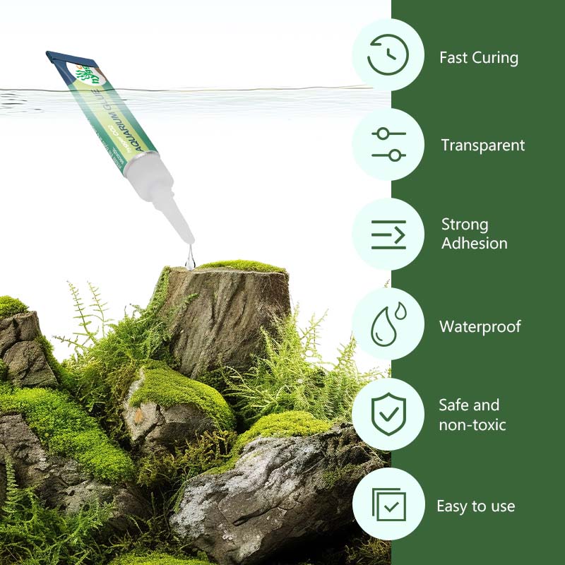 Fast curing glue