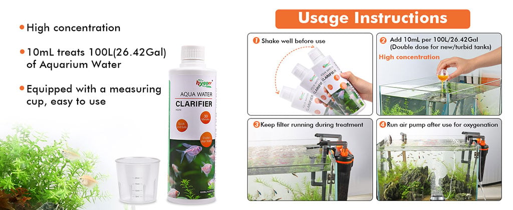 Usage instruction of Water Clarifier