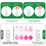 Remove chlorine in tap water test