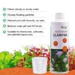 Natural and safe formula water clarifier
