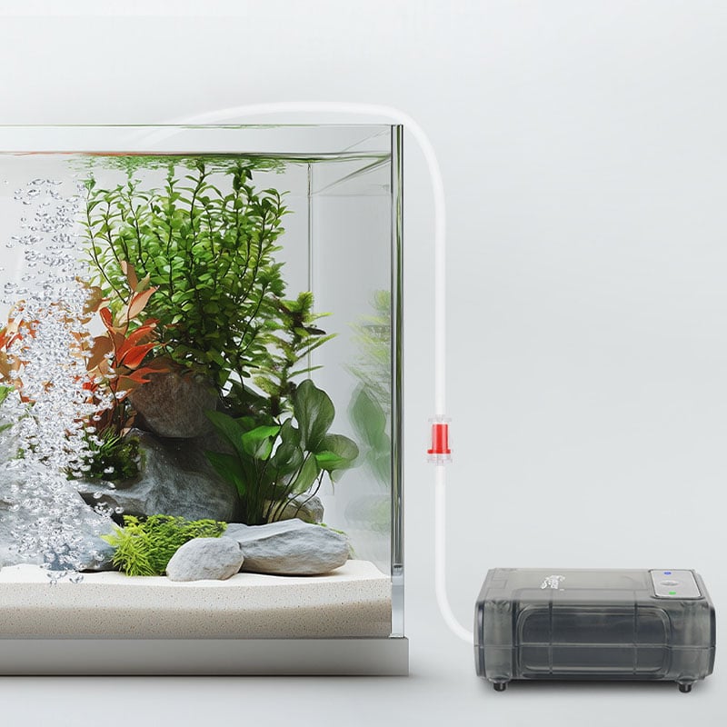 Emergency aquarium air pump