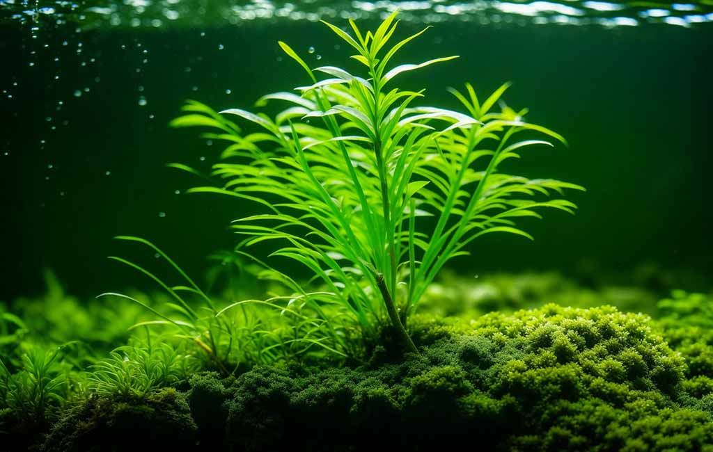 CO2 diffuser in aquarium
