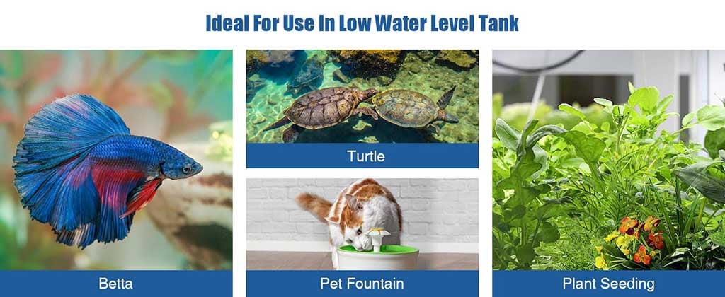 Mini heater ideal for low water level