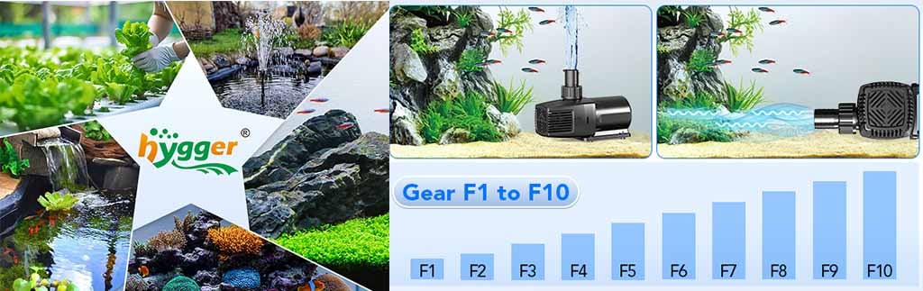 DC water pump use cases for aquariums