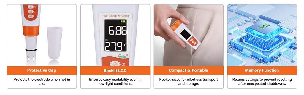 Easy to use water quality tester