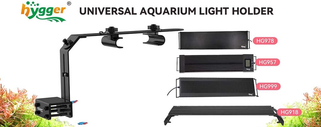 Universal bracket for aquarium light