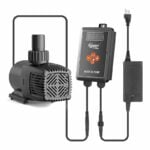Quiet adjustable DC water pump