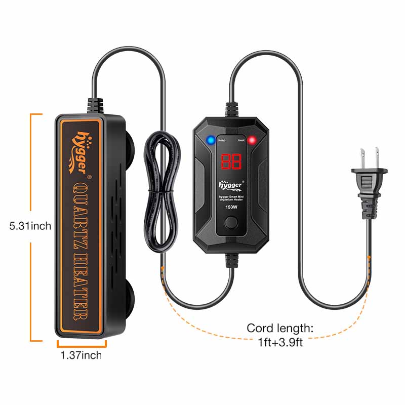 Mini size heater save tank space